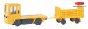 Faller 180380 Still R08-12 elektromos kofferkuli pótkocsival - sárga (H0)