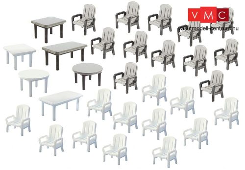 Faller 180439 Kerti székek és asztalok készlet (H0)