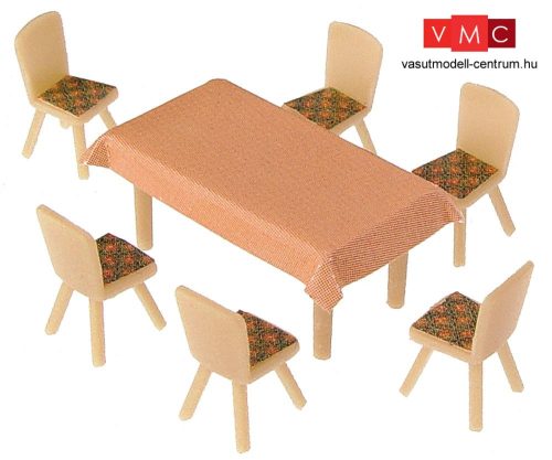 Faller 180442 Éttermi asztalok és székek készlet (H0)