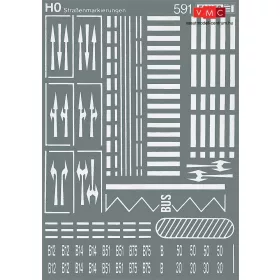 Faller 180536 Útburkolati jelek (H0)