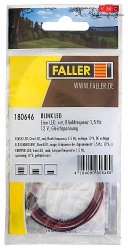 Faller 180646 Villogó LED, magas épületek tetejére (H0,TT,N)