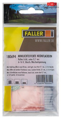 Faller 180694 Fényeffekt: hidegfehér neonfény villogással