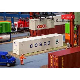 Faller 180851 Konténer 40 lábas Hi-Cube - COSCO (H0)