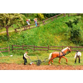   Faller 180857 Legelő és vadászkerítés készlet, 4-részes (H0)