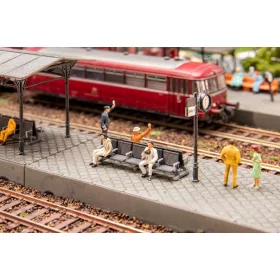 Faller 180867 Modern ülőhelyek peronra, 2 db (H0)