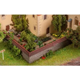 Faller 180941 Kis kőkerítés szeglet, 90° (H0)