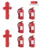 Faller 180950 Tűzoltókészülékek (6 db) és tűzcsapok (2 db) (H0)
