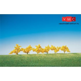 Faller 181475 Bokor, 6 db, sárgán virágzó, 40 mm (H0,TT,N)