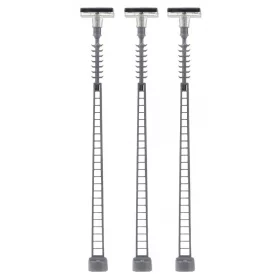   Faller 272118 Modern térvilágítás rácsos oszlopon, 3 db, 80 mm - melegfehér LED (N)