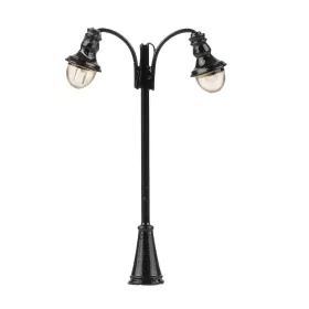   Faller 272130 Parklámpa, dupla, 60 mm, 3 db - melegfehér LED (N)