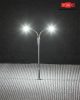 Faller 272221 Ostoros utcai lámpa, dupla, 65 mm - LED (N)