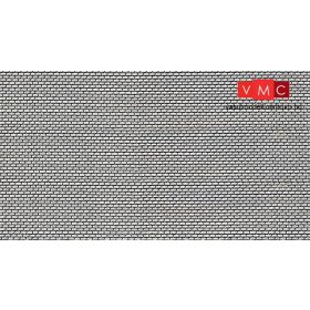 Faller 282942 Dekorlap: Természetes kváderkő támfal (Z)