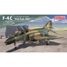   Fine Molds 72846 U.S. Air Force Jet Fighter F-4C "Wolf Pack 1967" 1/72 repülőgép makett