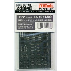   Fine Molds AA40 IJN seatbelt set bomber, fighter and reconnaissance (1/72)