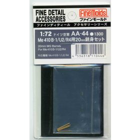   Fine Molds AA44 20mm MG Barrels For Me410 B-1 / U2 / R4 (1/72)