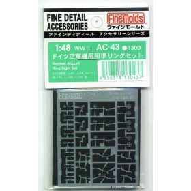   Fine Molds AC43 W.W.2 German Aircraft Ring Sight Set 1 (1/48)