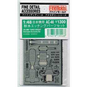   Fine Molds AC46 IJN Mitsubishi J8M1 Shusui Accessory Set (1/48)