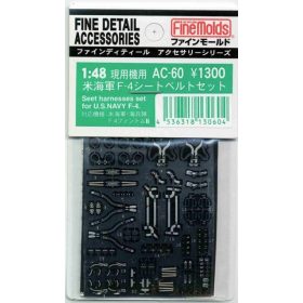  Fine Molds AC60 Seat Harnesses set for U.S. Navy & Marine F-4 (1/48)