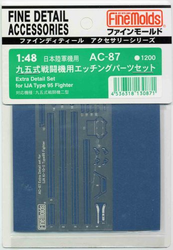 Fine Molds AC87 Extra Detail Set for IJA Type95 Fighter (1/48)