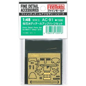   Fine Molds AC91 Extra Detail Set for MXY7 "OHKA" / K1 (1/48)