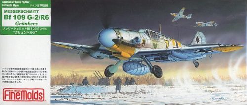 Fine Molds FL18 Messerschmitt Bf 109 G-2/R6 "JG54 Grünherz" (1/72)