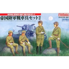  Fine Molds FM23 Imperial Japanese Army Tank Crew Set #2 (1/35)