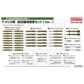 Fine Molds FP45 U.S. Aircraft Bomb Set ('60s~) (1/72)