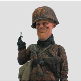 Fine Molds FT1 W.W.II German Soldier & ZB26 (1/12)