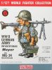 Fine Molds FT6 W.W.II German Infantry Man & MG34 (1/12)