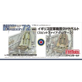 Fine Molds NA6 1:72 WWⅡRAF Aircraft Seatbelt Set (1/72)