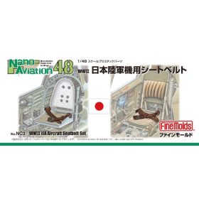 Fine Molds NC3 1:48 IJA Aircraft Seatbelt Set (1/48)
