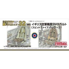 Fine Molds NH6 1:32 WWⅡRAF Aircraft Seatbelt Set (1/32)
