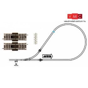   Fleischmann 6199 Egyenes sínek hurokvágányhoz, 2 x 100mm - Fleischmann Profi (H0)