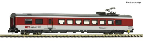 Fleischmann 6260060 Étkezőkocsi, négytengelyes EW IV, SBB (E5) (N)