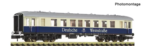 Fleischmann 6260099 Személykocsi, négytengelyes rendezvénykocsi, bézs/kék, Deutsche Weinstraße, DB (E4) (N)