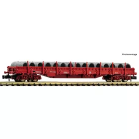   Fleischmann 6660019 Alacsony oldalfalú rakoncás négytengelyes teherkocsi, rakománnyal, Res, SNCF (E5) (N)