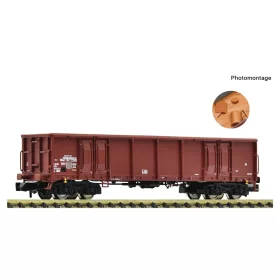   Fleischmann 6660110 Nyitott négytengelyes teherkocsi, Eas, ócskavas rakománnyal, DR (E4) (N)
