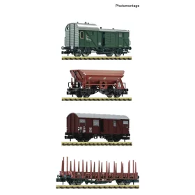  Fleischmann 6660119 Teherkocsi-készlet, 4-részes DB (E3) (N)