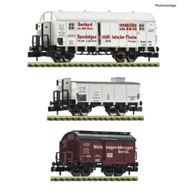   Fleischmann 6660148 Teherkocsi-készlet, 3-részes DRG (E2) (N)