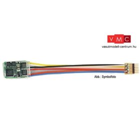 Fleischmann 685404 Mozdonydekóder, 6-tűs vezetékes csatlakozóval (NEM 651), DCC/MM