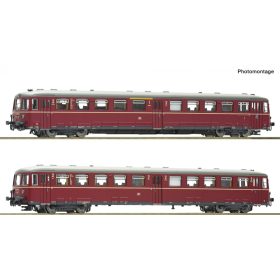   Fleischmann 740173 Akkumulátoros motorvonat ETA 150, vezérlőkocsival, piros (E3) (N) - Sound