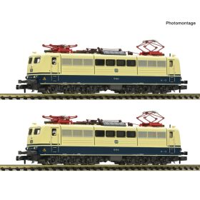   Fleischmann 7570076 Villanymozdony-pár, BR 151 094-0 és 151 117-9, óceánkék/bézs, DB (E4) (N) - Sound