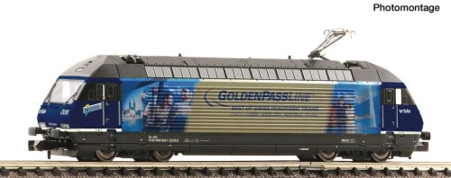 Fleischmann 7570083 Villanymozdony Re 465 008-1, Goldenpass, BLS (E6) (N) - Sound