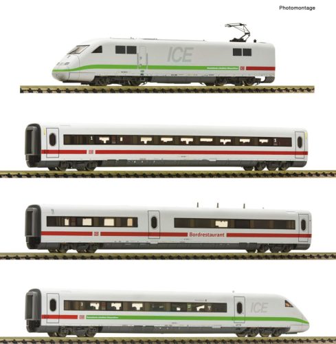 Fleischmann 7760003 Nagysebességű villamos motorvonat BR 402, 4-részes, Redesign, DB-AG (E6) (N)