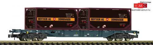 Fleischmann 825213 Konténerszállító négytengelyes teherkocsi, Sgns, CEMAT, 2 db Bertschi t