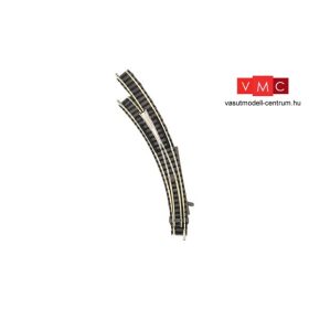 Fleischmann 9168 Íves váltó, balos ágyazatos, fém gyökkel, kézi, R1-R2 (N)