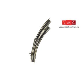 Fleischmann 9169 Íves váltó, jobbos ágyazatos, fém gyökkel, kézi, R1-R2 (N)