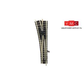   Fleischmann 9170 Váltó, balos ágyazatos, műanyag gyökkel, 111 mm, kézi (N)