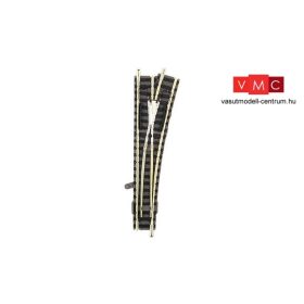   Fleischmann 9179 Váltó, jobbos ágyazatos, fém gyökkel, kézi, 111 mm (N)