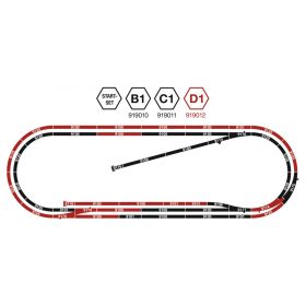 Fleischmann 919012 Sínkészlet D1 (N)